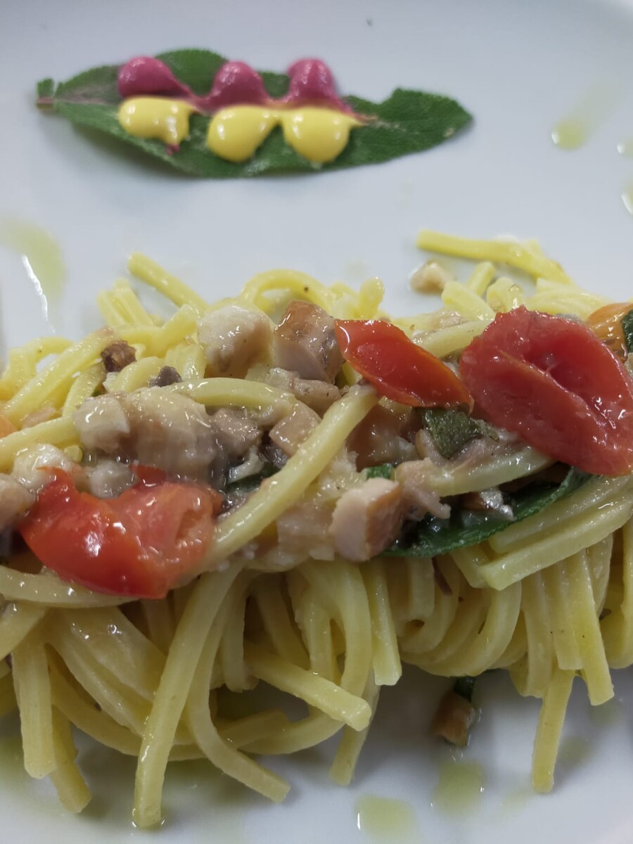 Tagliolini All’uovo Alla Tinca Affumicata